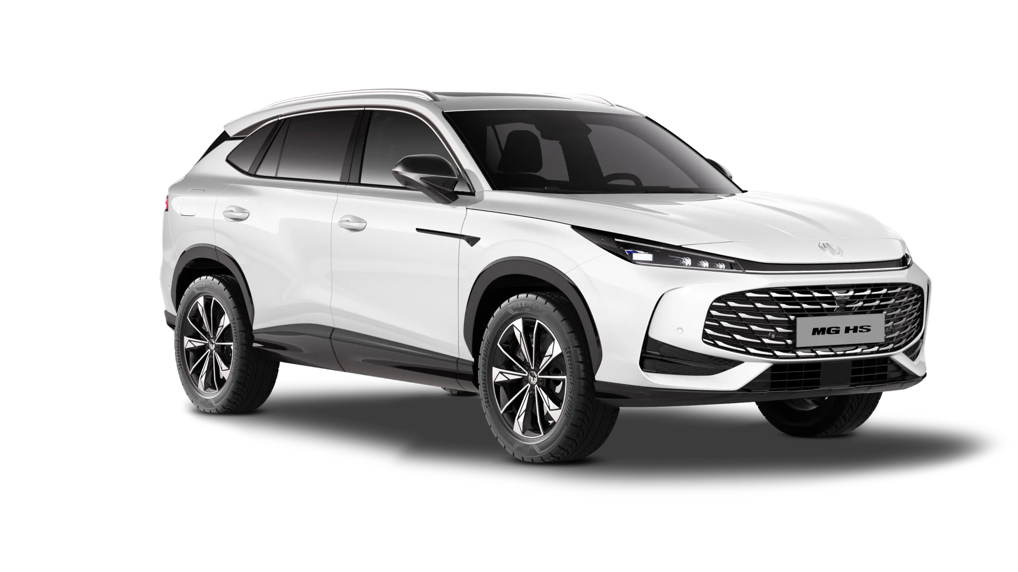 MG HS — Премиальный SUV — Белый перламутр